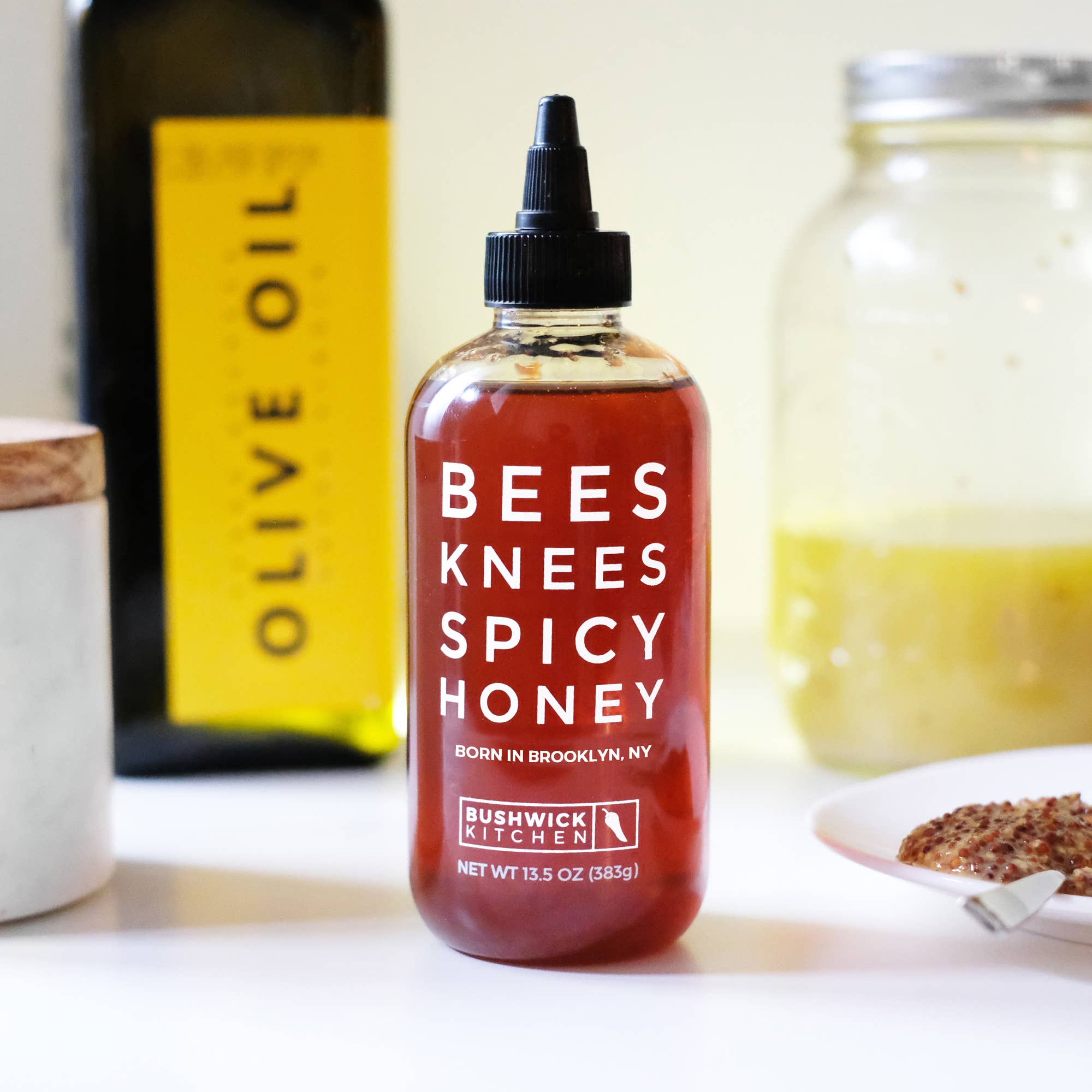 Bushwick Kitchen - Wholesale Honey - Bees Knees Spicy Honey (Gluten Free)2