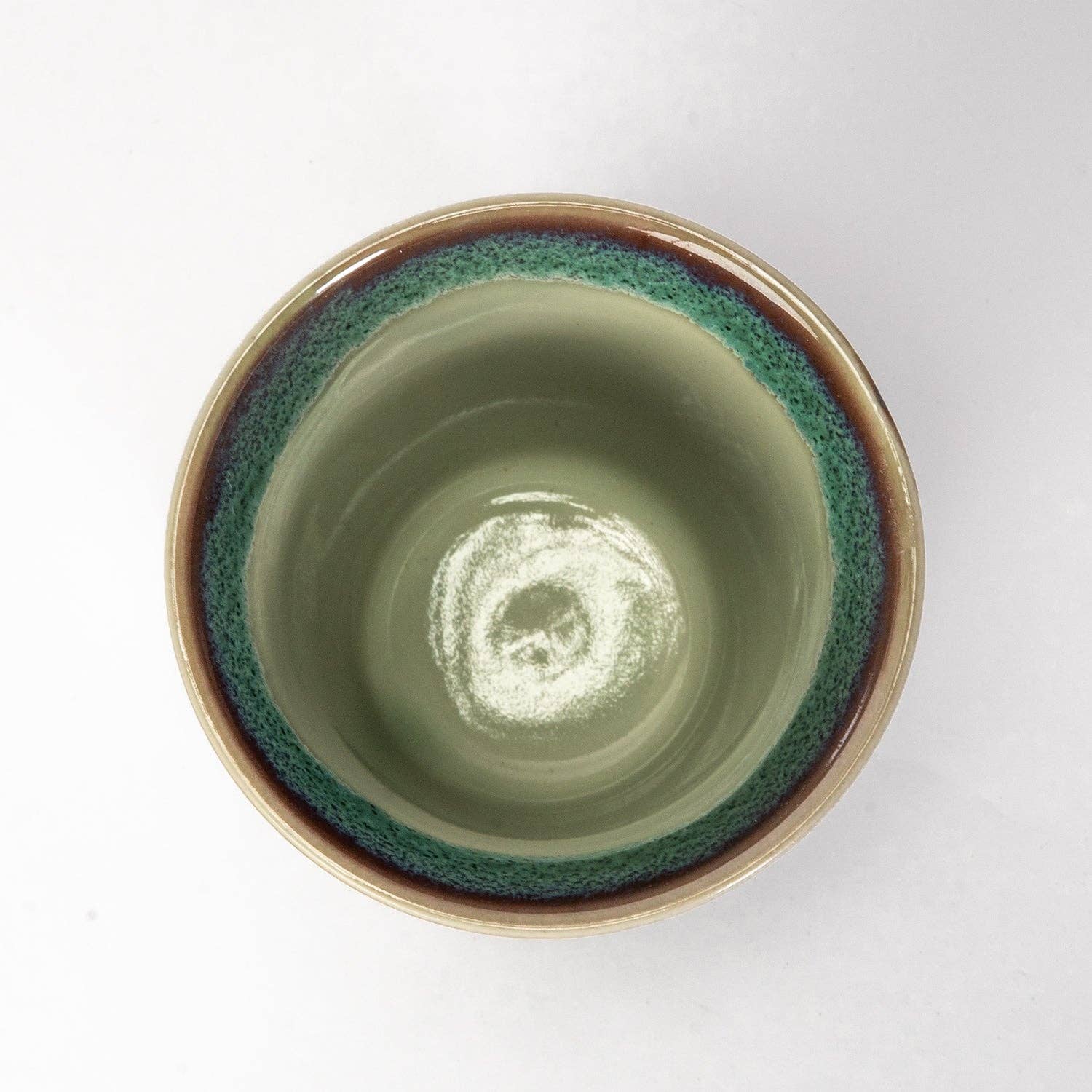 Urban Tokyo - Wholesale Coffee/Tea Cup - Minoware Sogi Yunomi Japanese Tea Cup Reactive Glaze Light Green JP (6/48)2