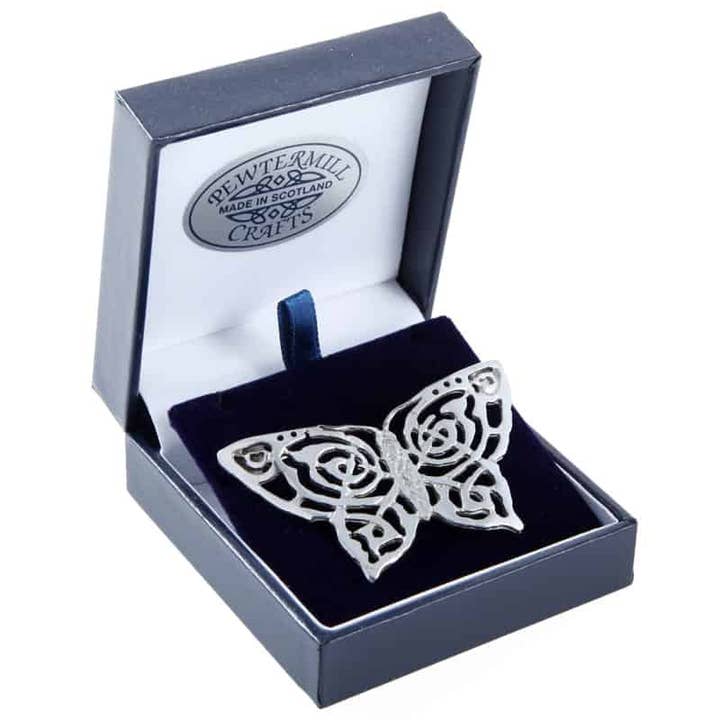 Vlinderbroche voor wholesale door Pewtermill Crafts