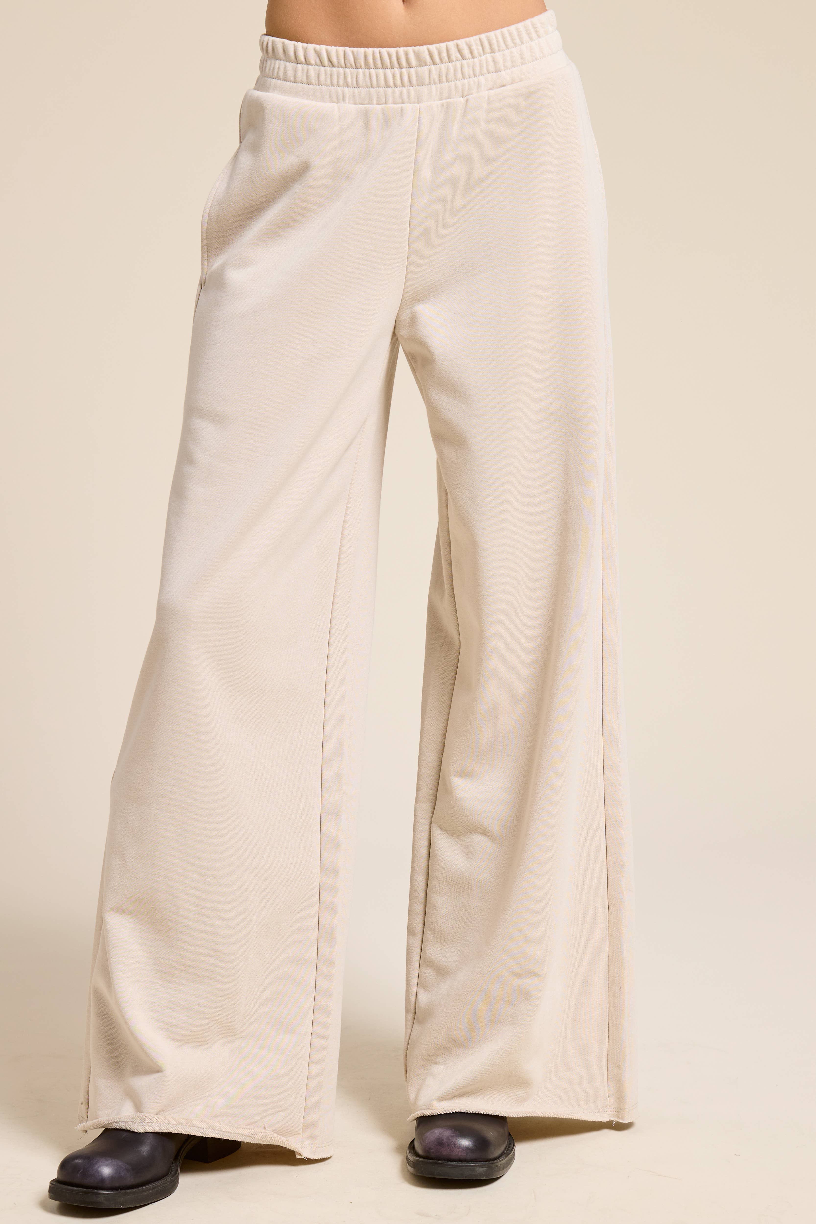 Mimosa - Wholesale Lounge Sweatpants/Joggers - Women's - Wide Leg Cotton Jogger Sweatpants10