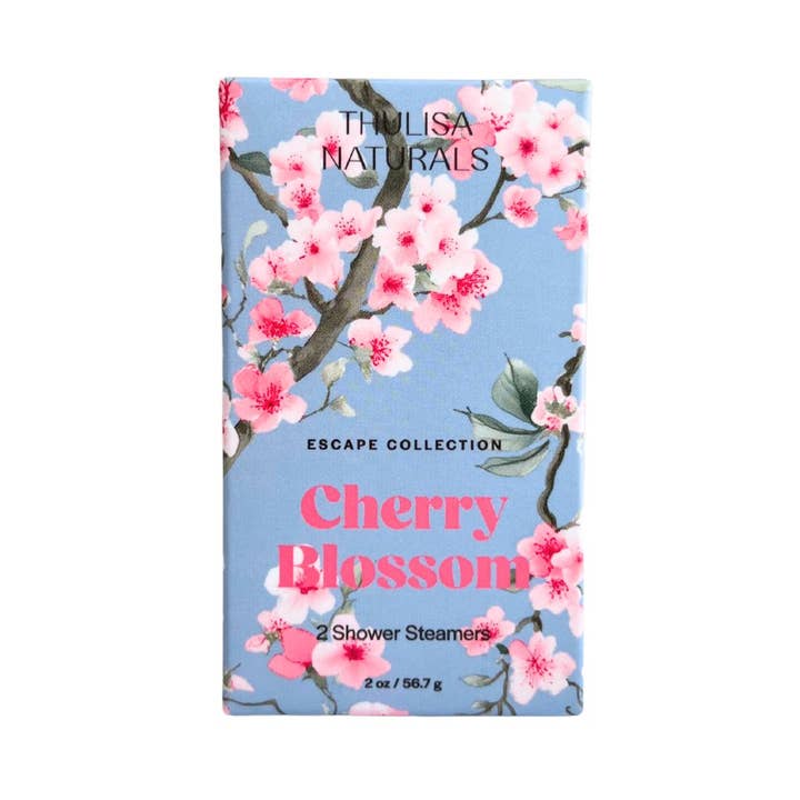 🌸Cherry Blossom Shower Steamers | 2 pack gift set🌸 for wholesale by Thulisa Naturals | Bath + Body