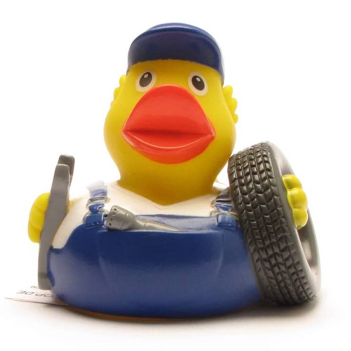 Duckshop - Wholesale Bath Toy - Baby - Rubber Duck Car Mechanic - Rubber Duck2