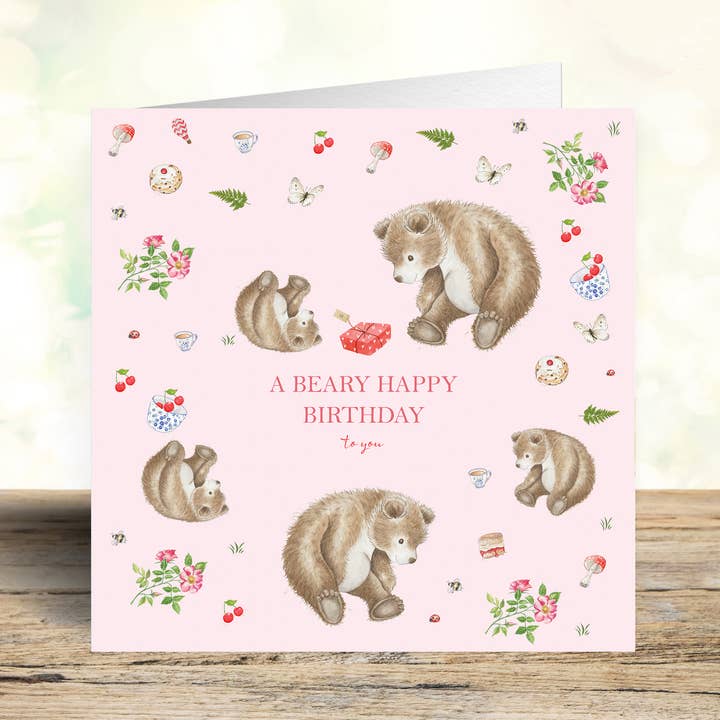 Buon compleanno a Beary per la vendita all'ingrosso da parte di West Country Designs