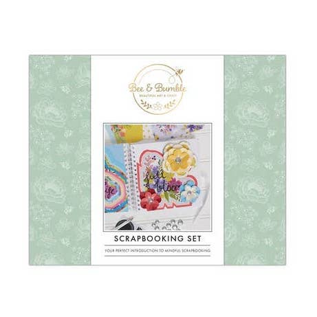 Bee & Bumble Crowded Florals Scrapbooking Set, Photo Album for wholesale by West Design Products UK