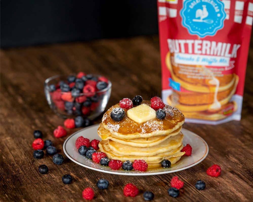 Great American Pancake Company - Wholesale Pancake Mix - Buttermilk Gourmet Pancake & Waffle Mix