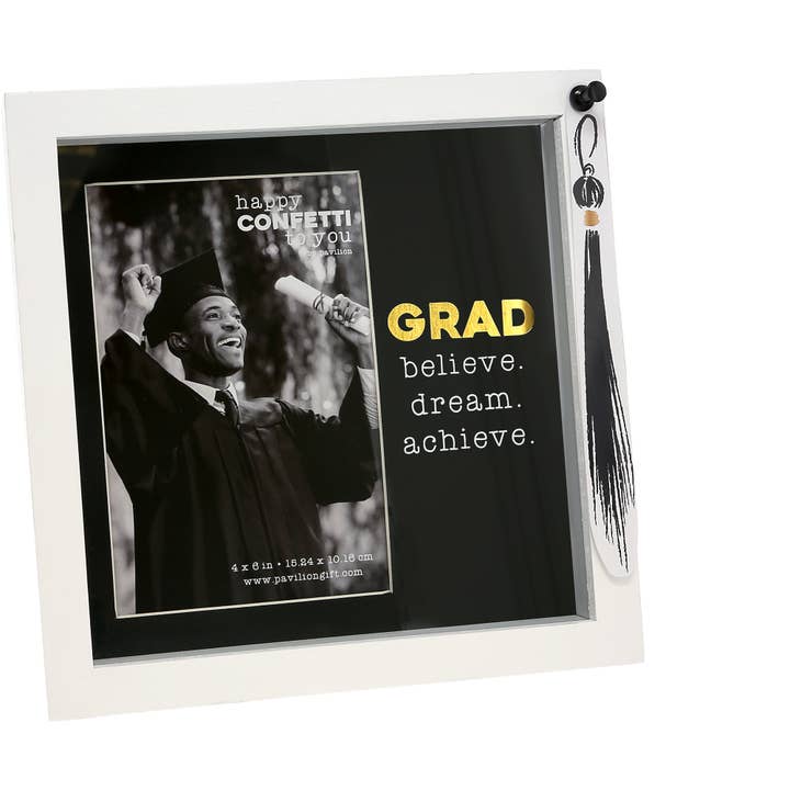 Grad - 7.5" Shadow Box Frame
(Holds 4" x 6" Photo) for wholesale by Pavilion
