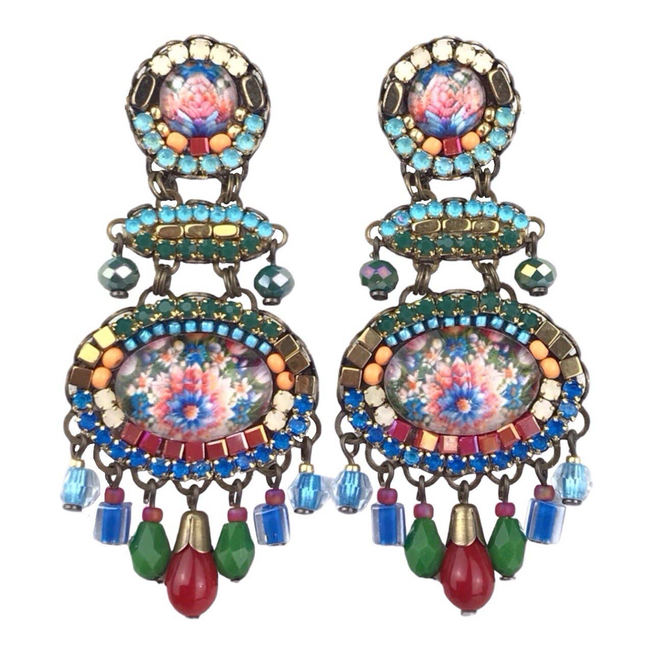 melizijewelry - Wholesale Dangle Earrings - Nomada crystal earrings2