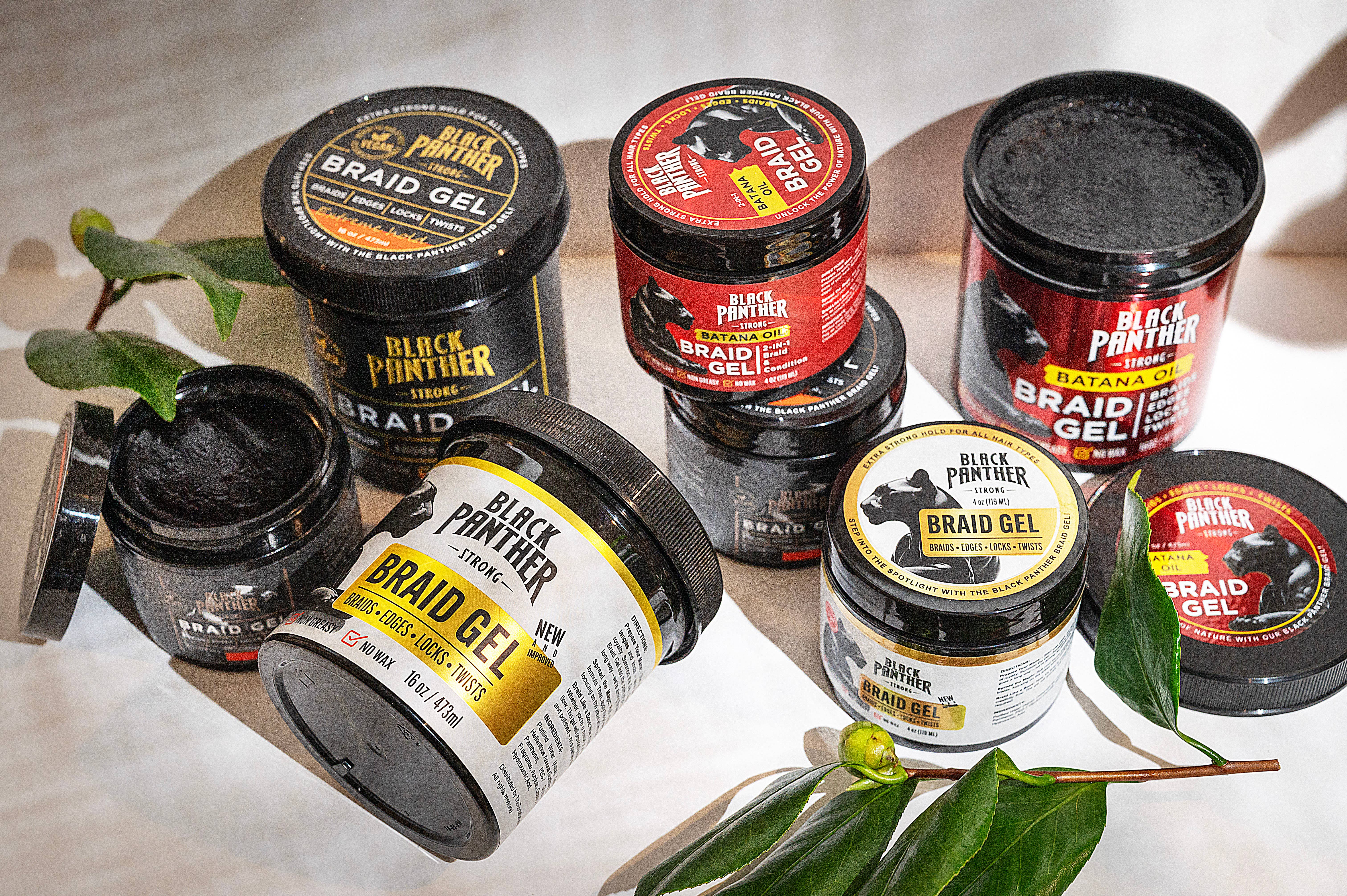 blackpantherstrong - Vendita all'ingrosso Gel/Mousse per acconciature - Gel per Treccine all’Olio di Batana 2-in-1 - Condizionante durante l’Intreccio6