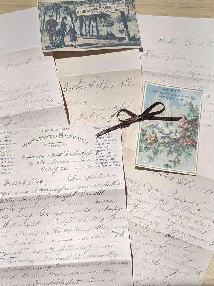 Dearest Rose ~ Letters of Friendship ~ REPRODUCTION Set for wholesale by The Marble Faun Gifts