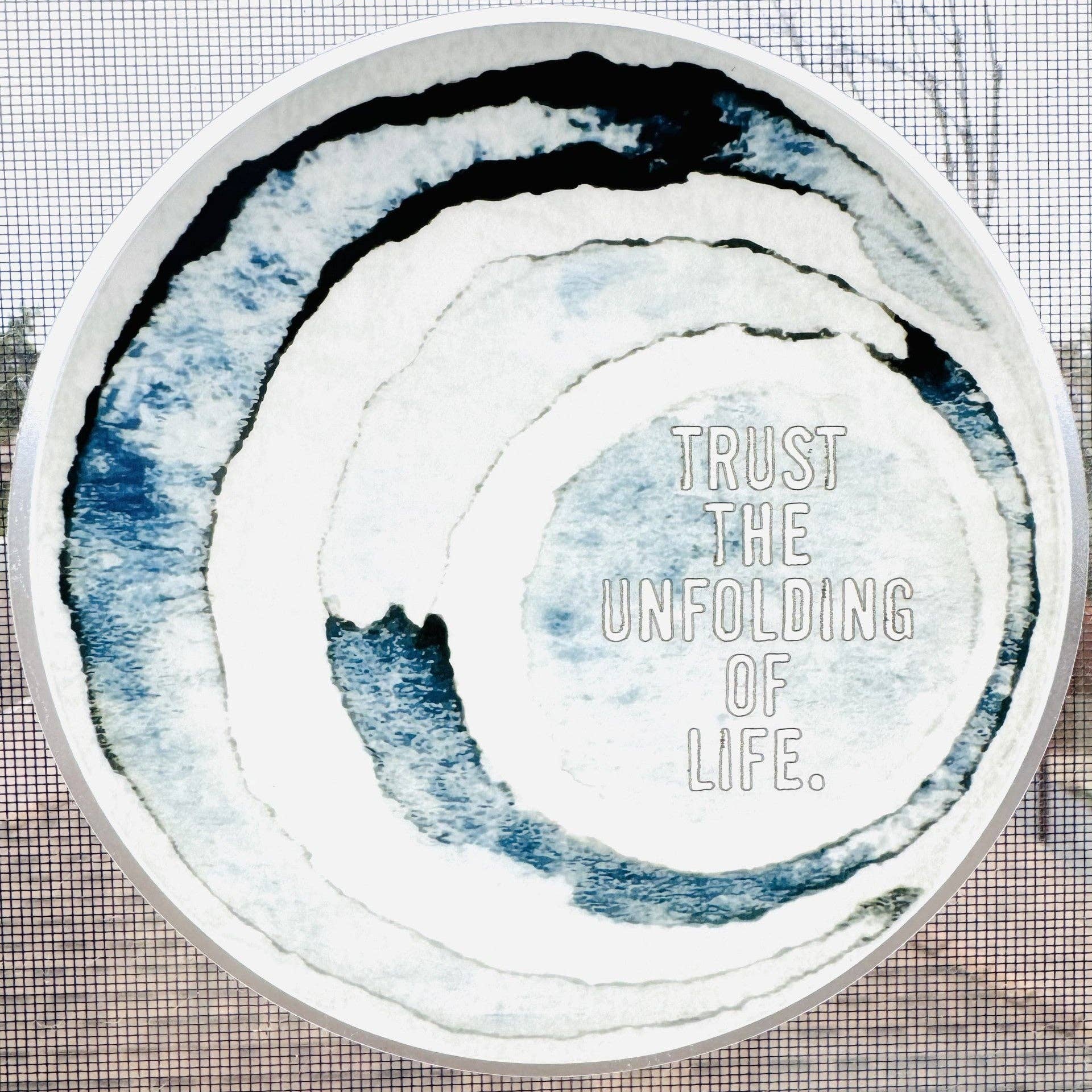 mb art studios - Wholesale Sticker - frost vinyl sticker quote with hand painted art1