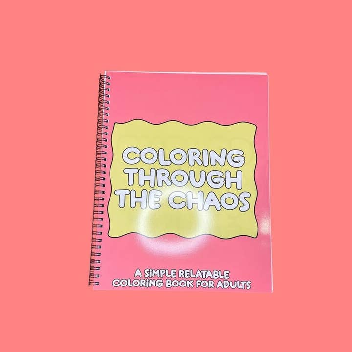 Livre de coloriage pour adultes, audacieux et facile 8,5 x 11 pour la vente par Seven Virgo Studios