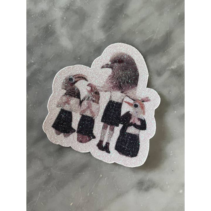 Literary by Ava - Wholesale Sticker - Ladybird ‘Vote Ladybird’ Glitter Or Matte Kiss Cut Sticker