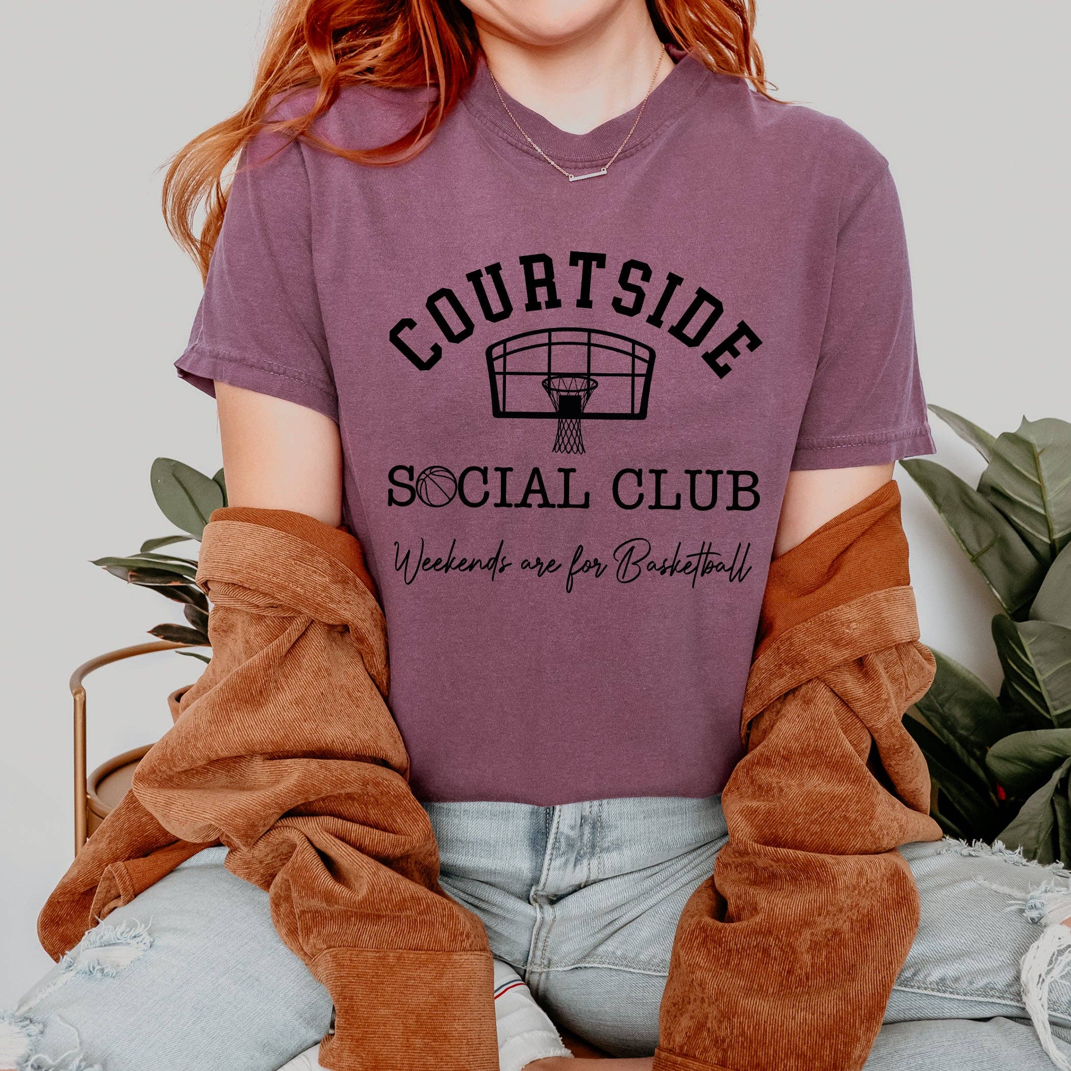 Emogifts – wholesale Screen printed t-shirt – Women′s – Courtside Basketball Tee1