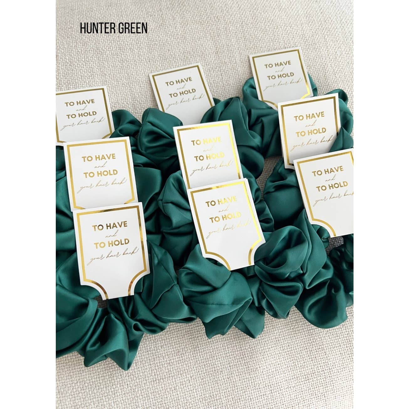 LoveLina - Venta al por mayor Coletero - Mujer - Coletero de satén de seda suave - GRACE0