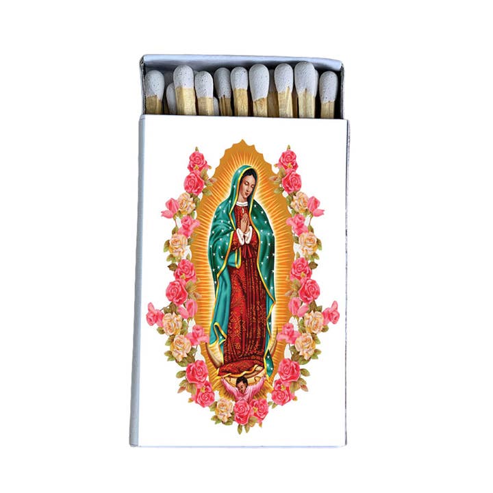 Matches • Lady Guadalupe Virgin Mary• Home Decor for Candles for wholesale by Most Amazing