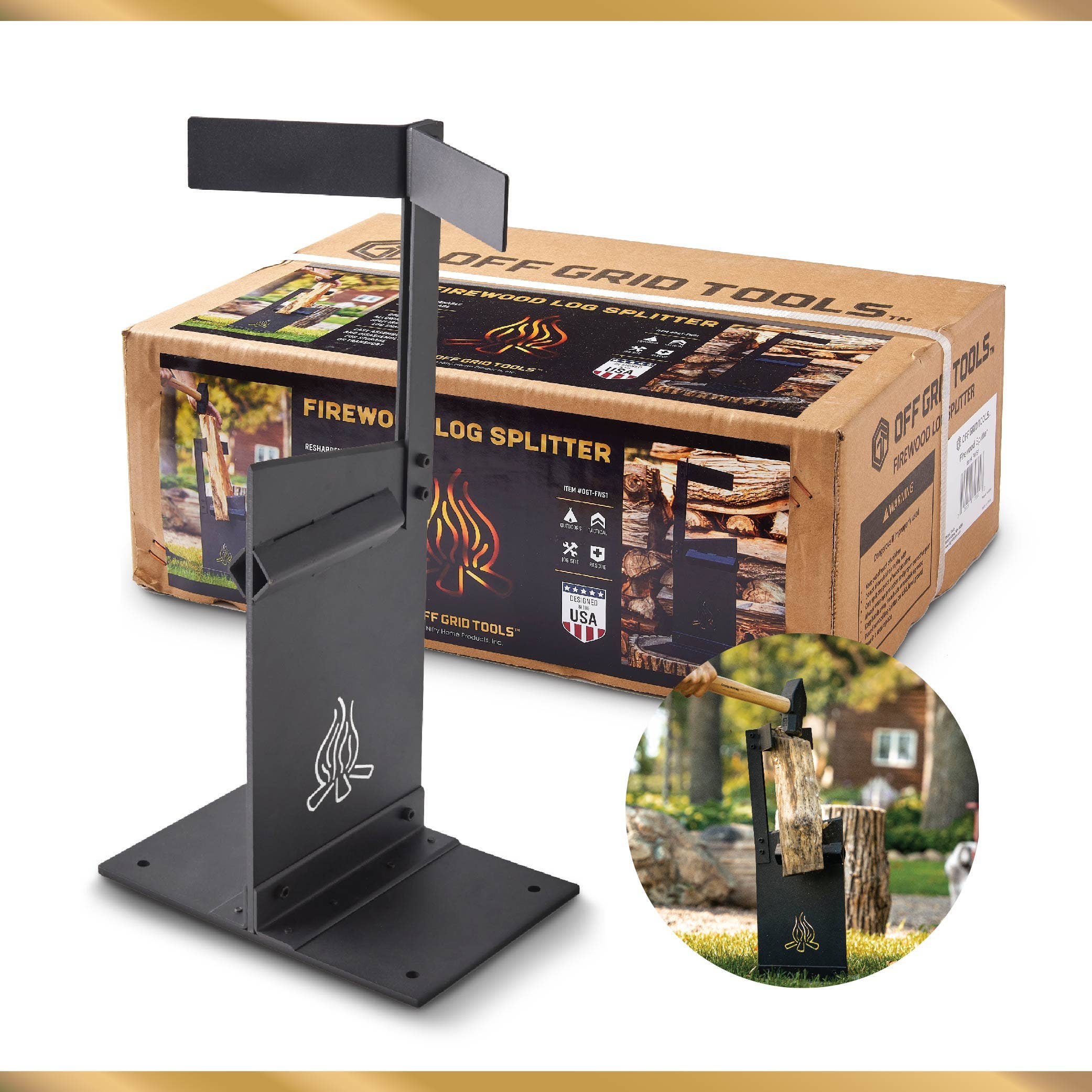 Off Grid Tools - Wholesale Handy Tool - OGT Firewood Log Splitter9