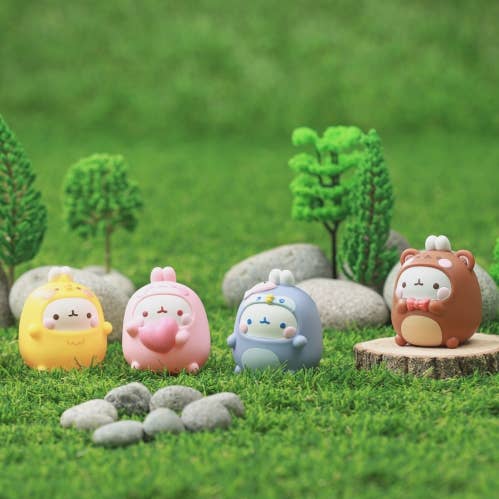 K_Wonderland - Wholesale Figurine Toy - Kids - Molang & Animal Friends Random Figure Series