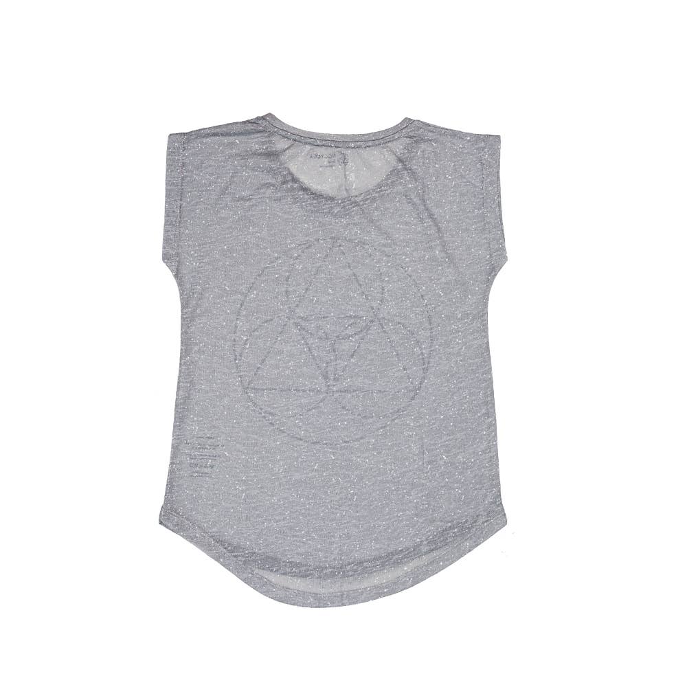 gris T-shirt gris BiggYoga Namaste en vente sur Faire1