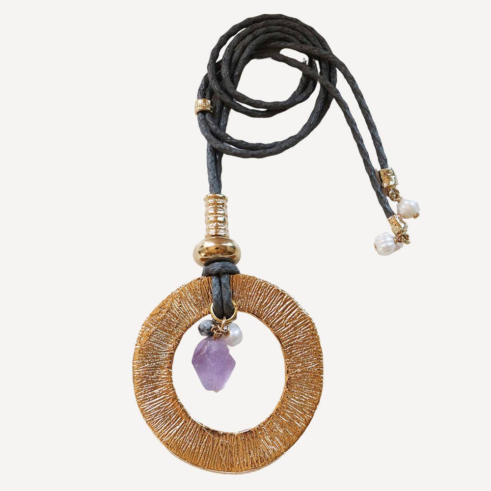 ÉMOLO - Wholesale Choker/Collar - Monsul CIRCLE long necklace6