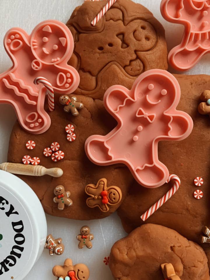 Oh Snap ! Kit de pâte à modeler pain d'épices pour la vente par HEY Dough Playdough