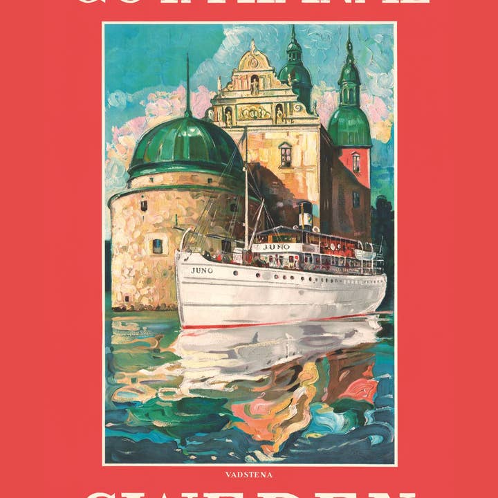 Come to Finland - Wholesale Poster - Göta Kanal Vadstena, Poster 30 x 40 cm