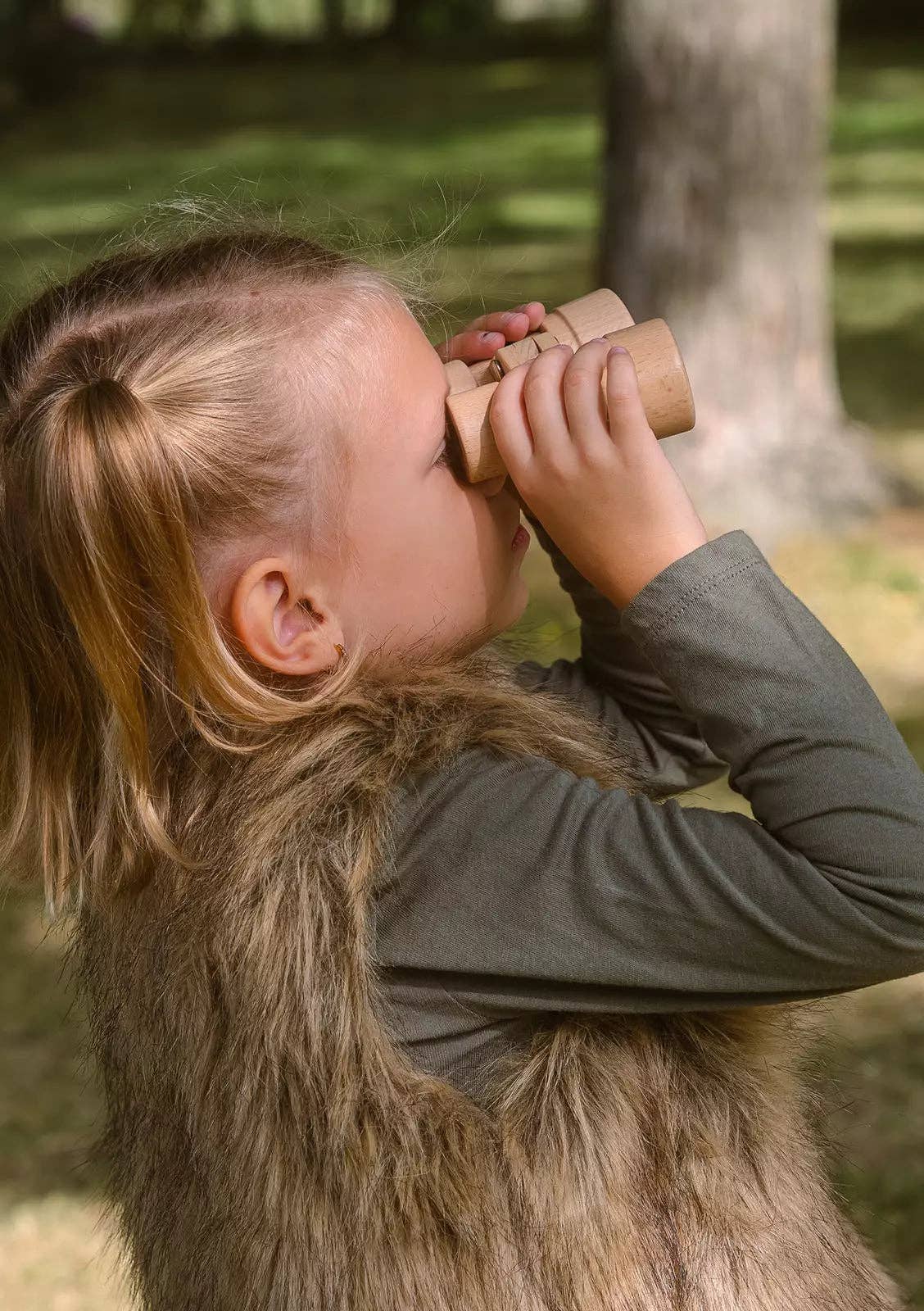 Coco Village - Wholesale Wood Toy - Kids - Explorer's Wooden Binoculars4