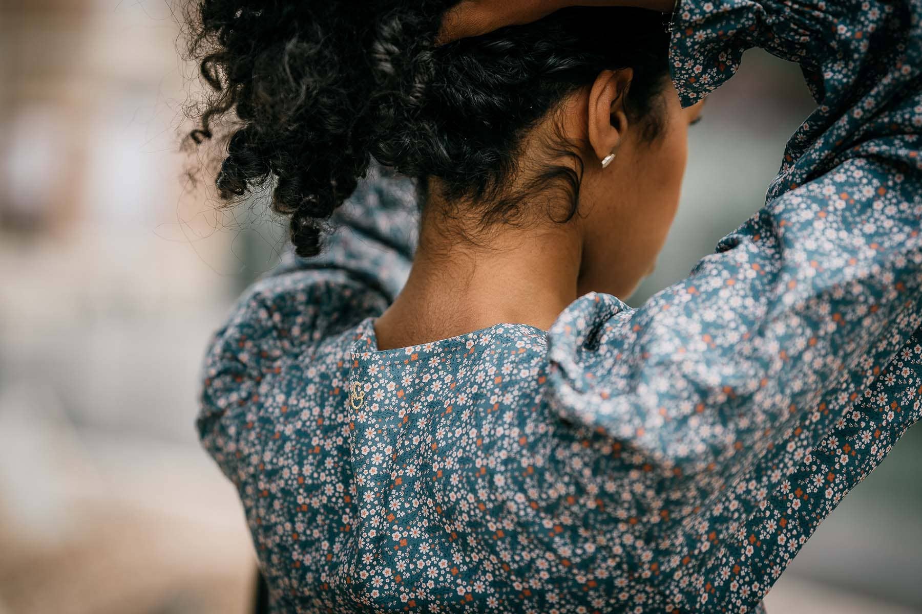 Liberty Flowers Liber'tits long nursing dress for wholesale on Faire4