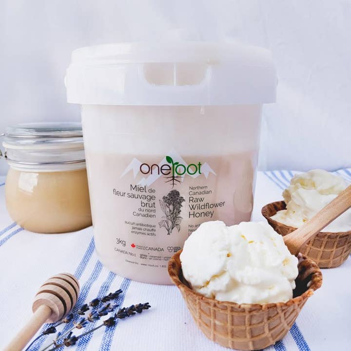 OneRoot - Wholesale Honey - Natural Raw Boreal Forest Wildflower Honey - 3kg3