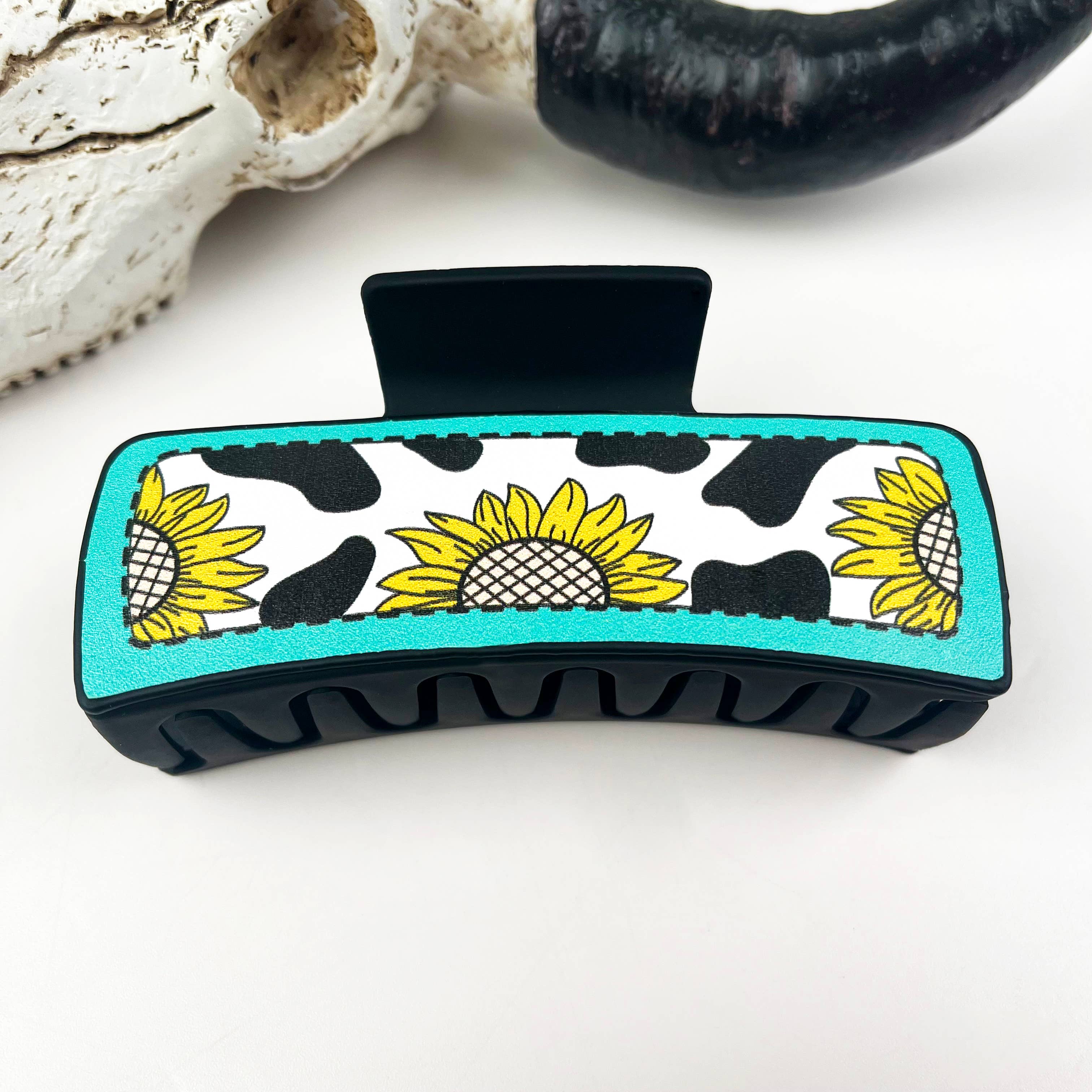 mildstyles - Wholesale Hair Clip - Women's - Western cowboy vintage leather hair claw clip5