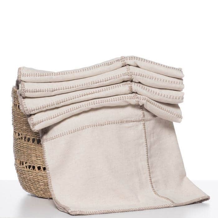 Copriletto patchwork cucito Biege per la vendita all'ingrosso da parte di Buldano