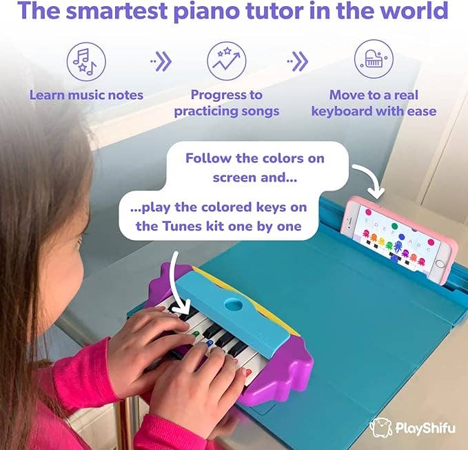 Curiosity Distribution – wholesale Brain game – Child – Plugo Piano (no gamepad) Augmented Reality Music Learning System - STEM3