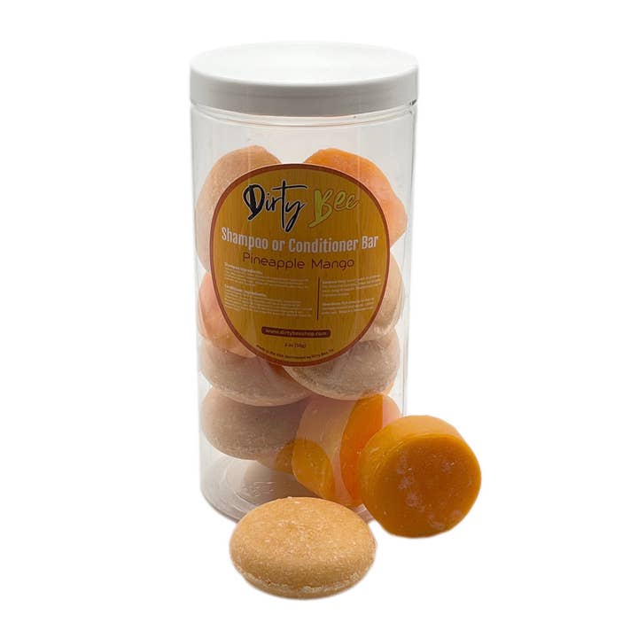 Dirty Bee - Wholesale Shampoo Puck/Solid Shampoo - Shampoo & Conditioner Bar Hair Kit