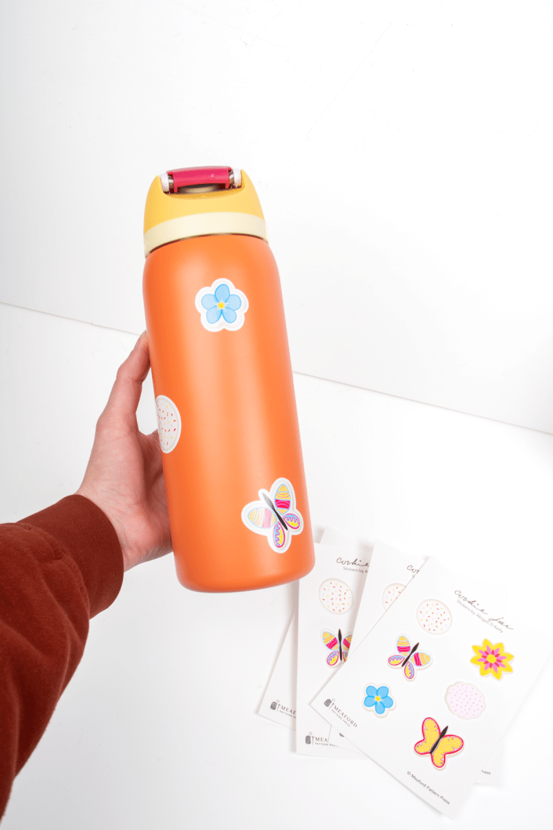 Meaford Pattern Press - Wholesale Sticker - Cookie Jar Sticker Sheet1