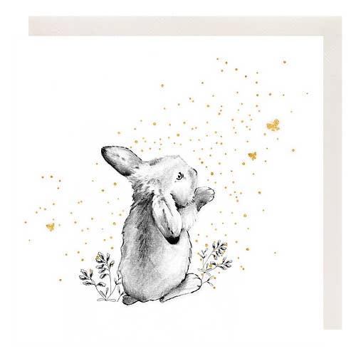Kanin öppet kort för wholesale av Clear Creations
