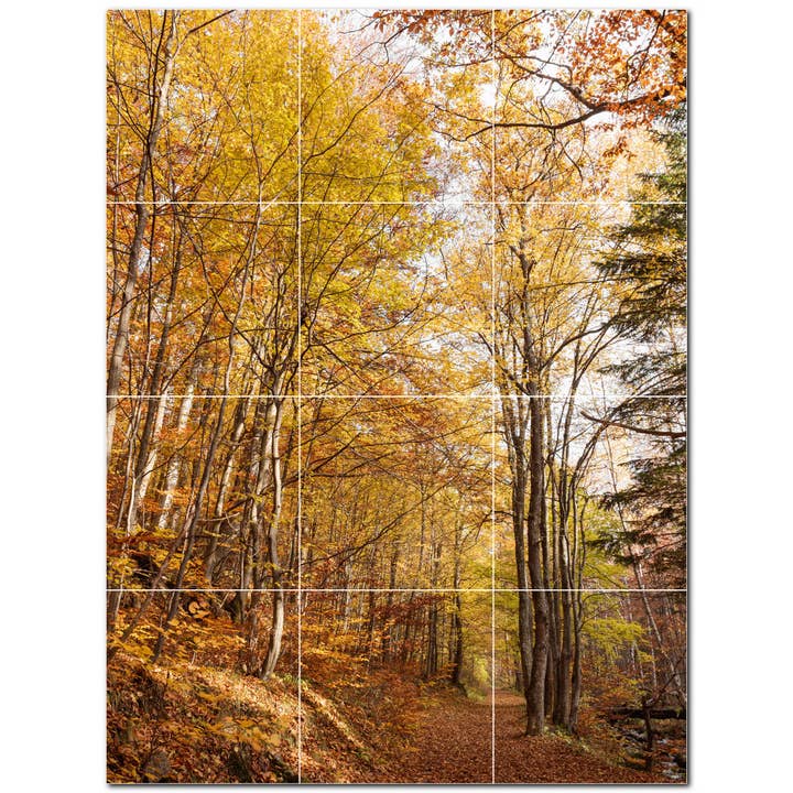 Höstkeramiska plattor Keramiska plattor Väggmålning PT500005 för wholesale av Picture-Tiles.com