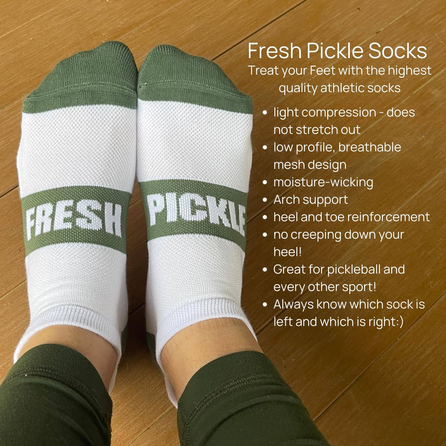 Fresh Pickle - Wholesale Socks - Women's - Fresh Pickle Pickleball Socks1