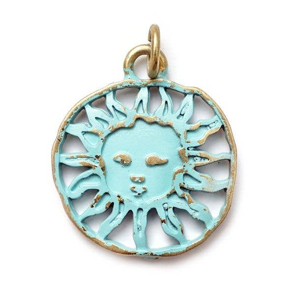 SchauTime - Wholesale Individual Charm/Pendant - Sunshine Turquoise, Amulet M