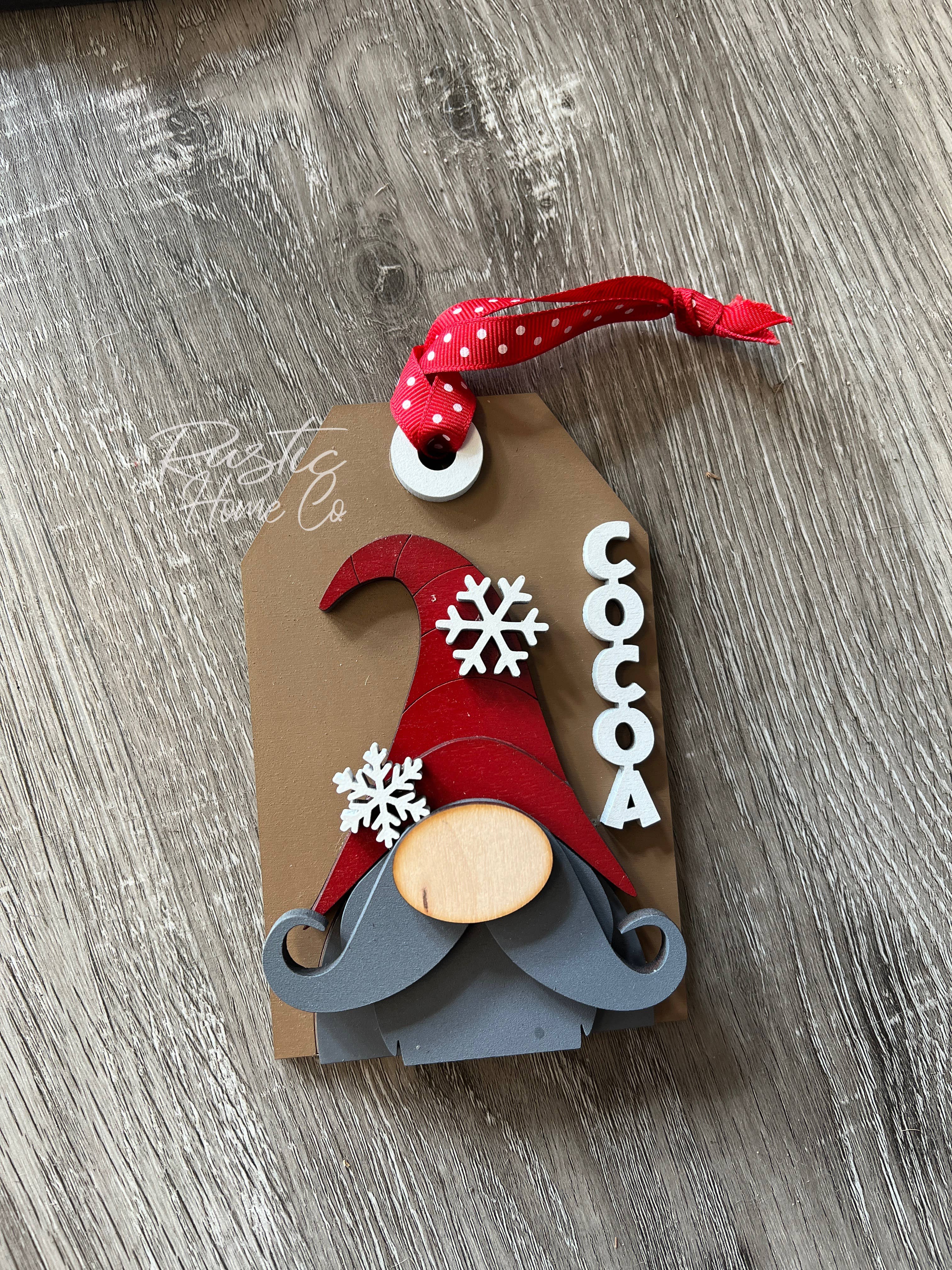 Rustic Home Co LLC - Vendita all'ingrosso Kit per lavoretti fai da te - Kit fai da te con ornamenti natalizi a forma di gnomo6