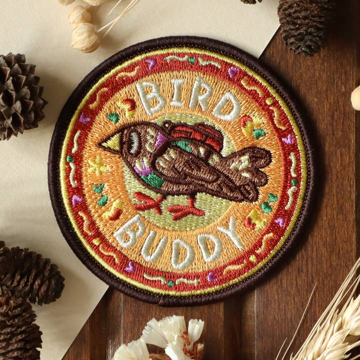 Bird Buddy - Emblema Bordado (termoadesivo) por atacado de JelArts