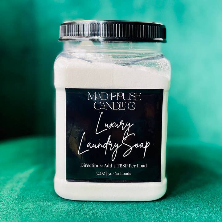 Mad House Candle Co. - Wholesale Laundry Detergent Powder/Pods - Christmas Luxury Laundry Detergent0