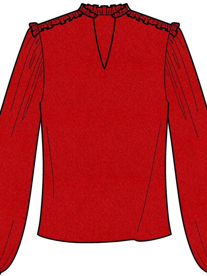 AMELIA TOP for wholesale by WILLA STORY