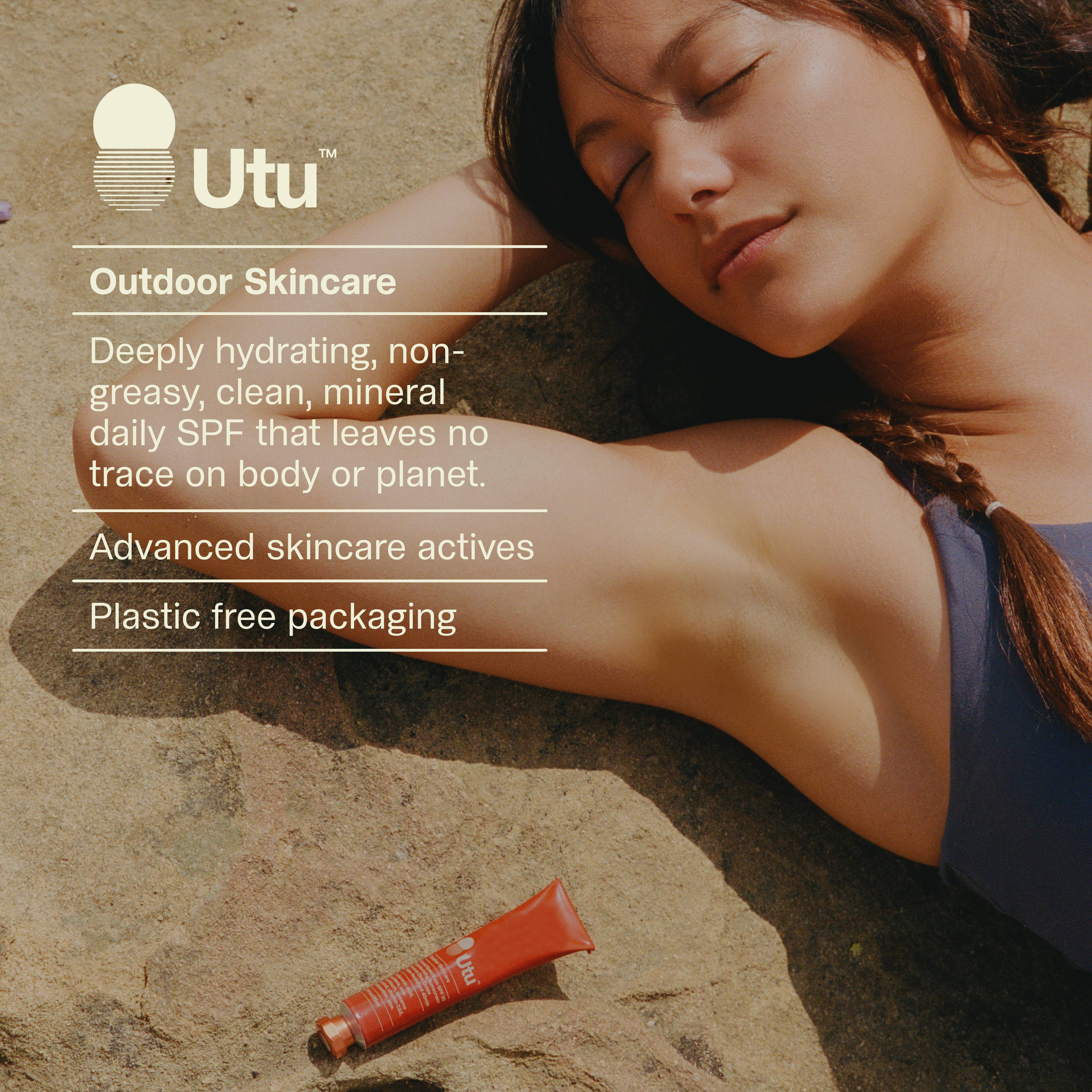 Utu - Wholesale Sunscreen - SPF30 Daily Moisturizing Face Sunscreen 0.6 fl oz/20ml1