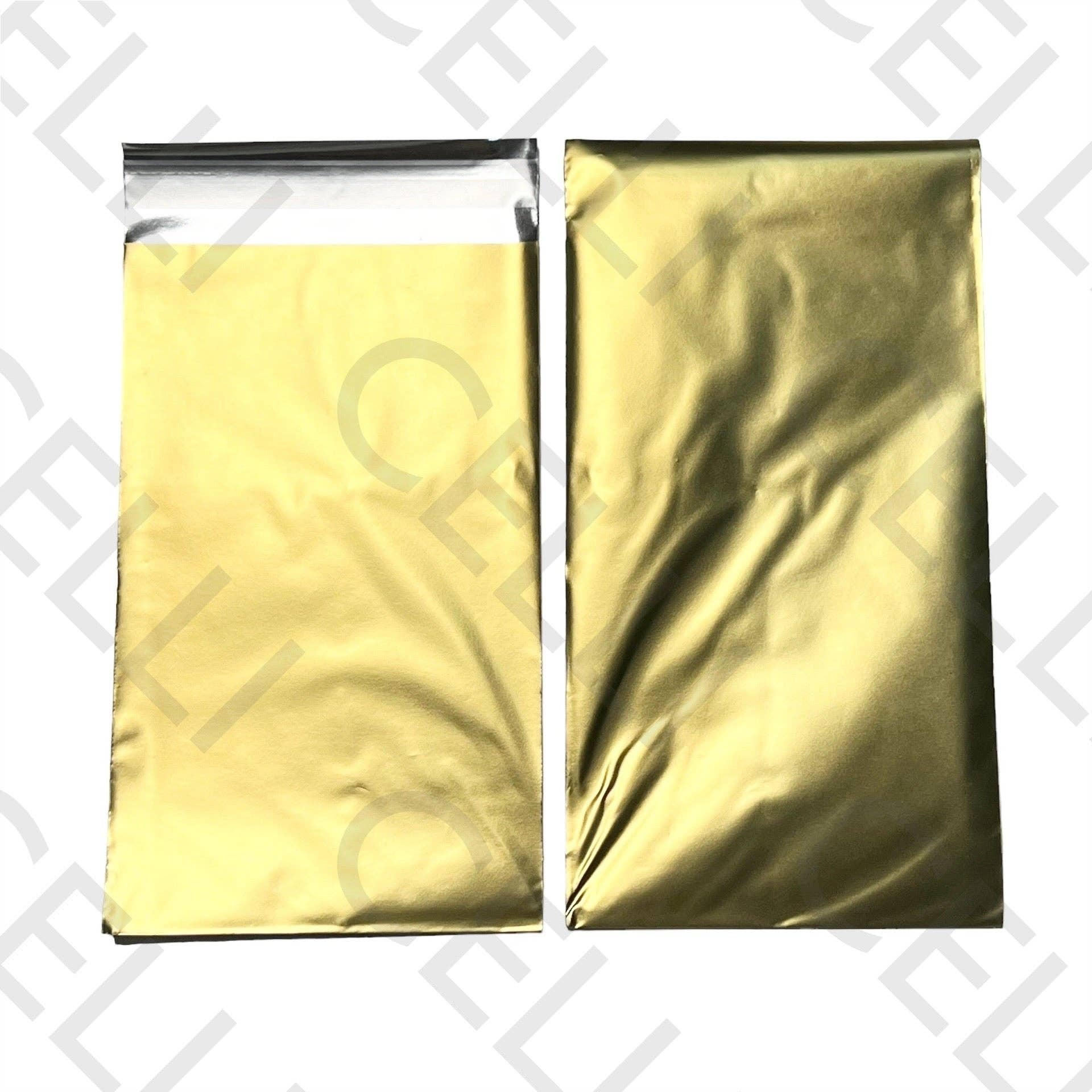 Celli Biju - Wholesale Gift Bag - Gold plastic wrapping bags - 100 pcs.0