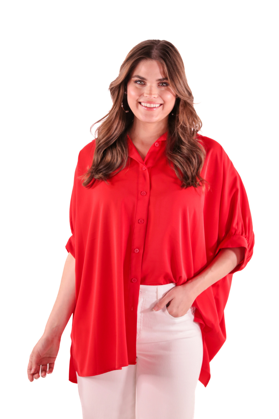 Jess Lea - Wholesale Button Down Shirt - Women's - Oakley Oversized Top12