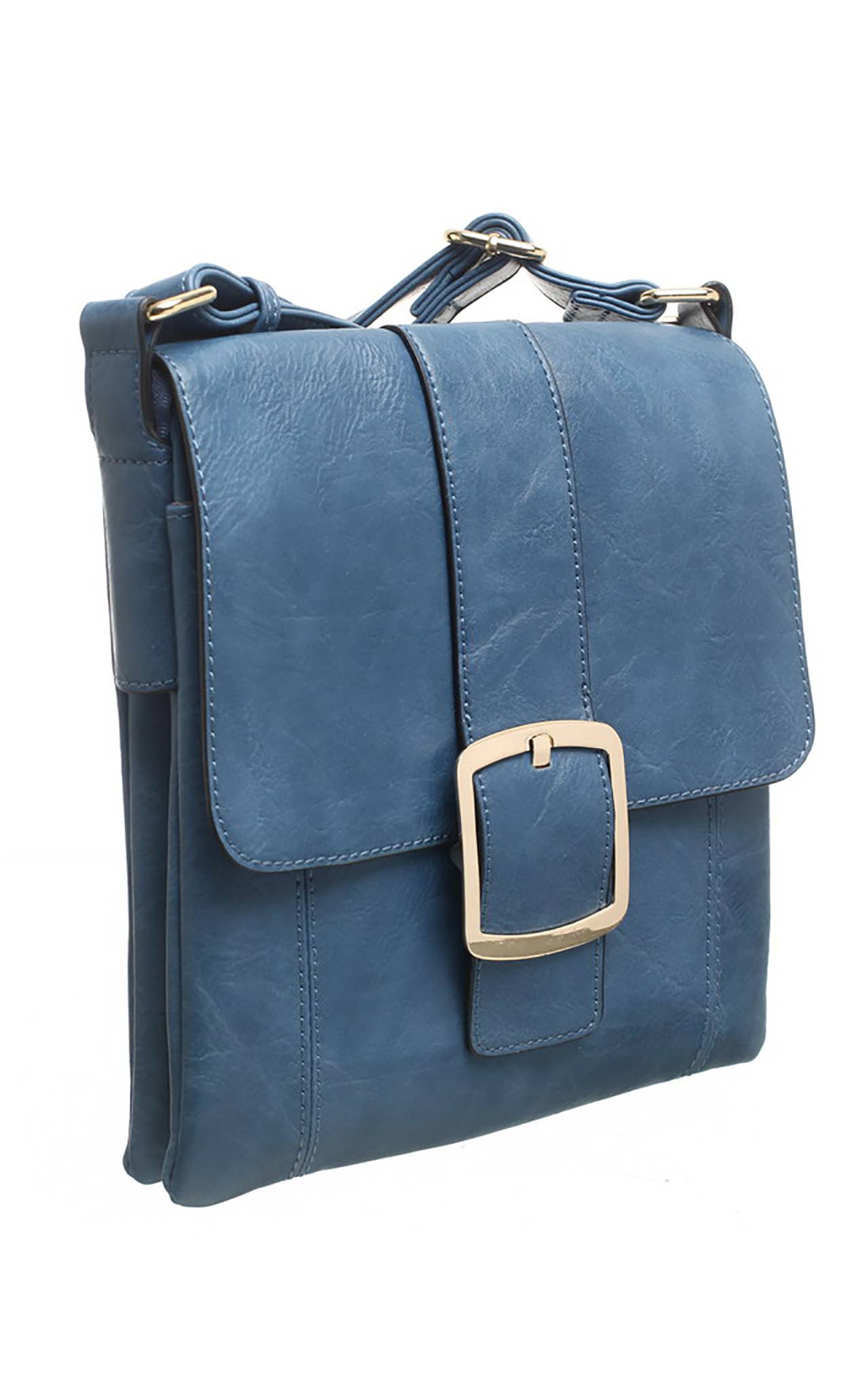 Bessie London – Engroshandel Crossbodytaske - Dame – Classic crossbody-taske med klap og spænde4