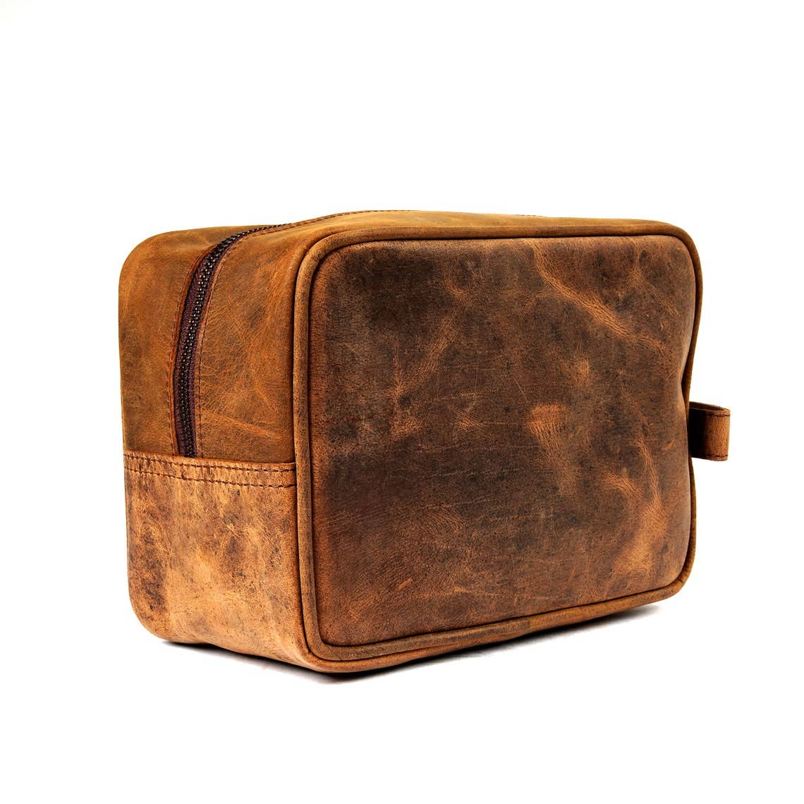 MLC - Wholesale Toiletry bag – men's - Rustic Groomsmen Essential Personalized Leather Dopp Kit3