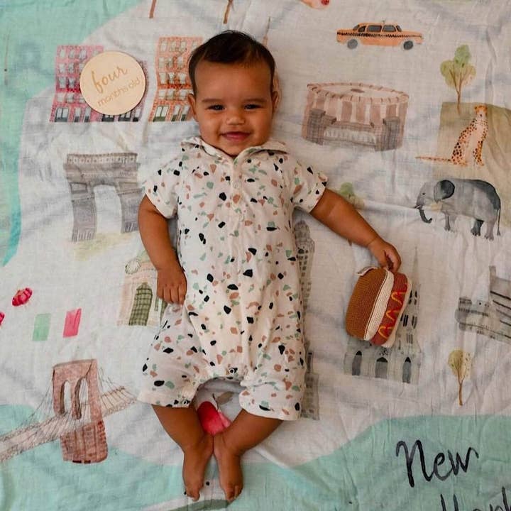 Estella – wholesale Handheld rattle – Baby – Organic Baby Toy - Hot Dog Rattle (Handmade)1