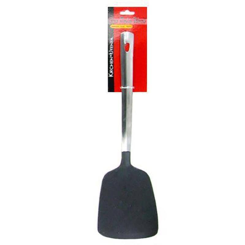 Deluxe Import Trading - Wholesale Spatula/Turner - 12" Plastic Turner Metal Handle0