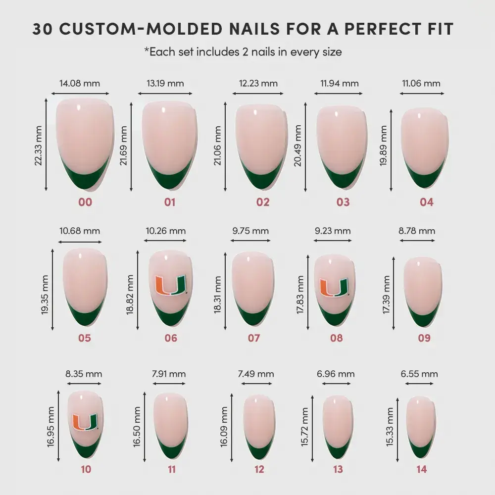 Glamnetic - Wholesale Press-On/Fake Nails - Glamnetic x Fanatics The Collegiate Press-On Nail Collection75