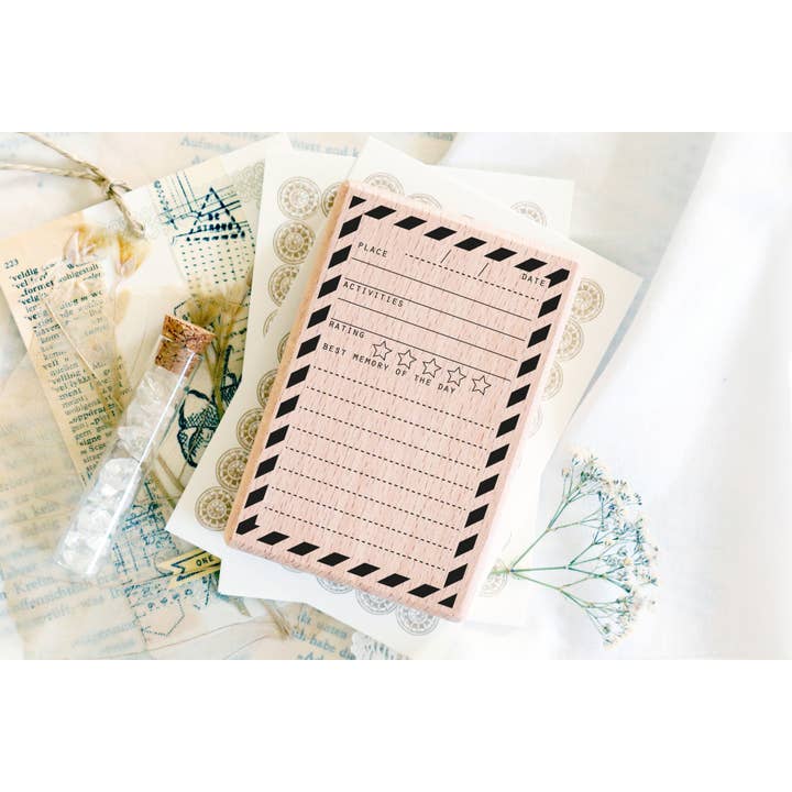 Stamp - Daily summary for wholesale by Emadam - Art & Design